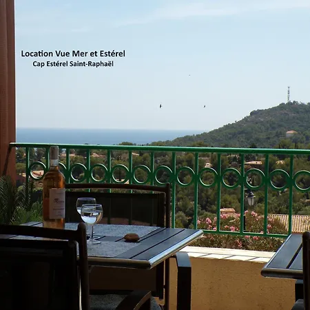 Location Vue Et Esterel, Cap Estérel Agay-saint Raphaël, T2, Piscines, Parking, Wifi Appartamento